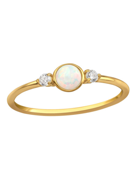 Anillo de plata 925 Round...