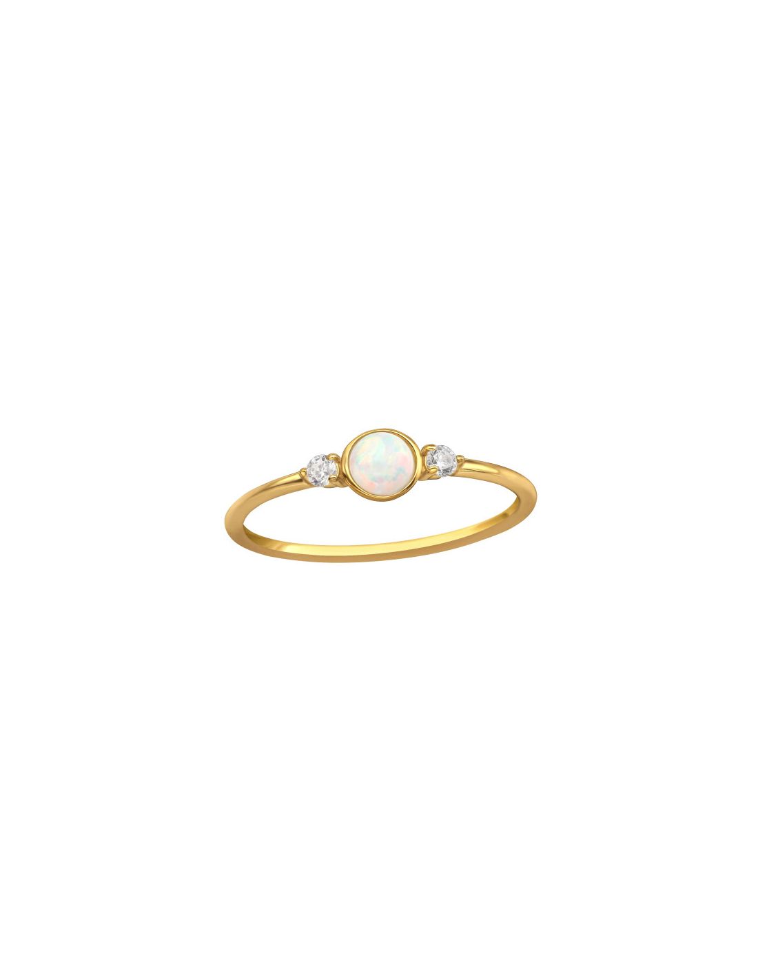 Anillo de plata 925 Round Talla  8