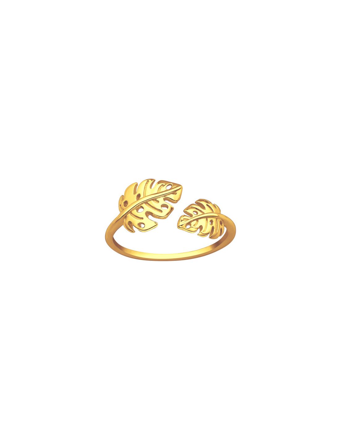 Anillo de plata 925 Leaf Talla  6