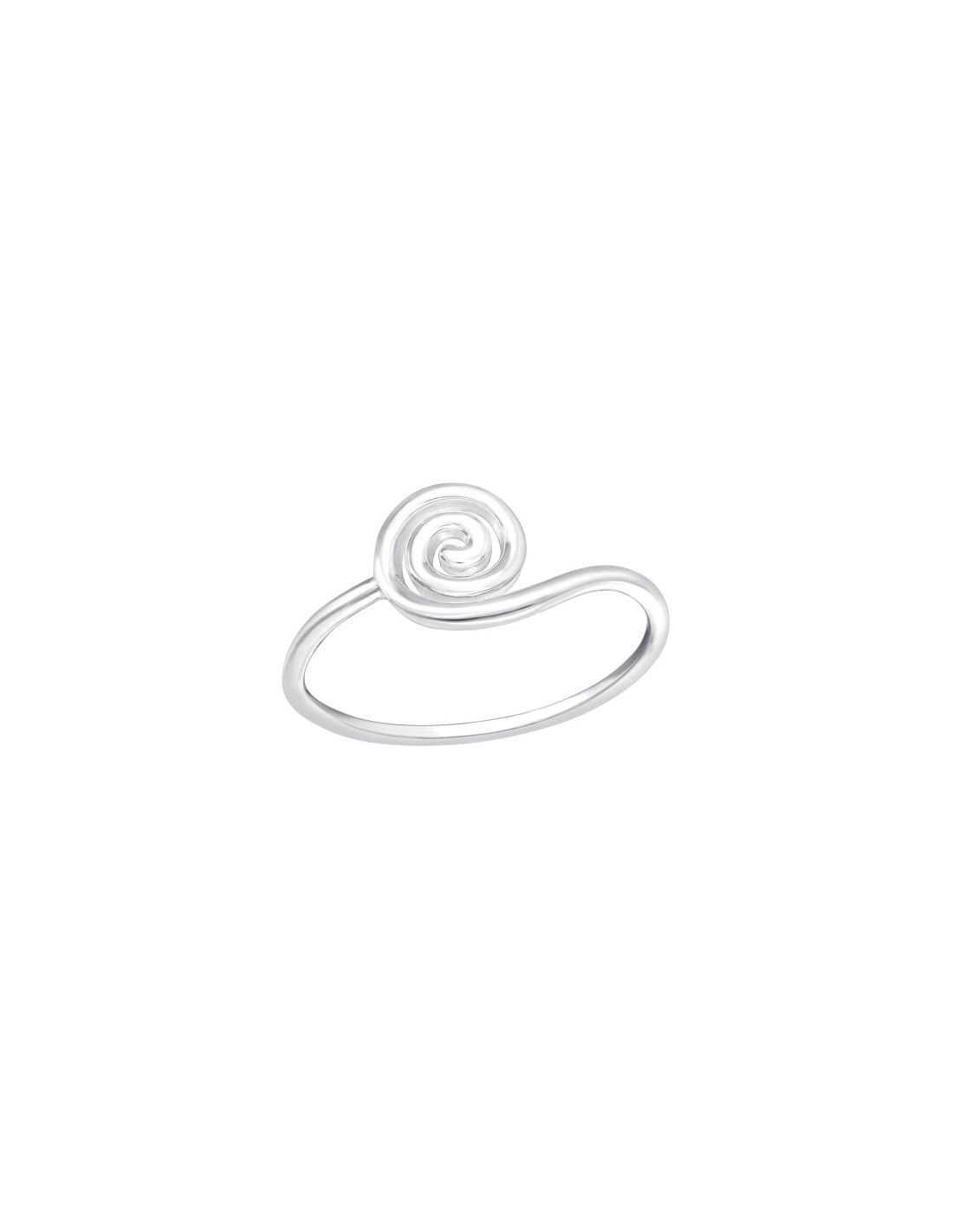 Anillo de plata 925 Spiral Talla  8