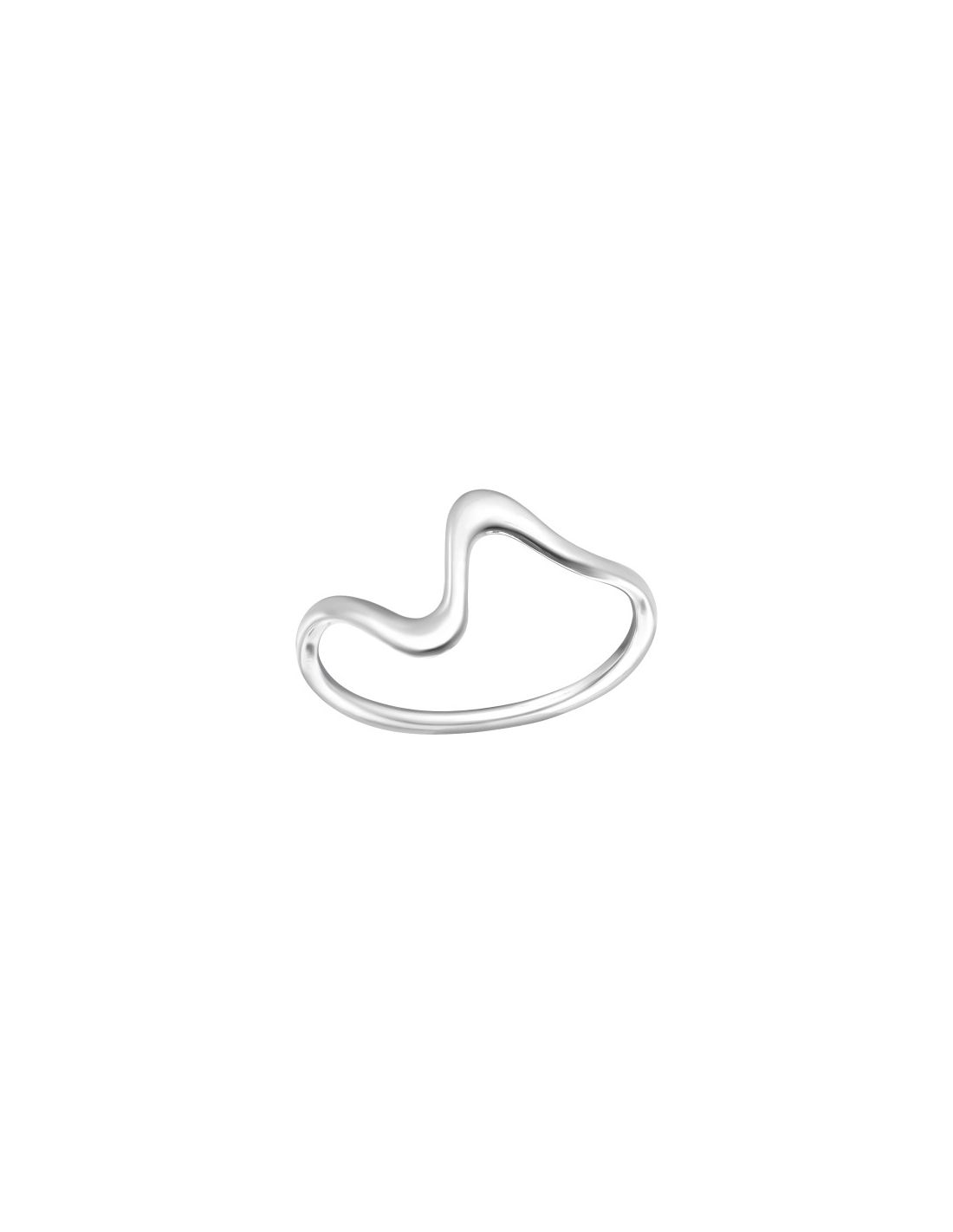 Anillo de plata 925 Wave Talla  7