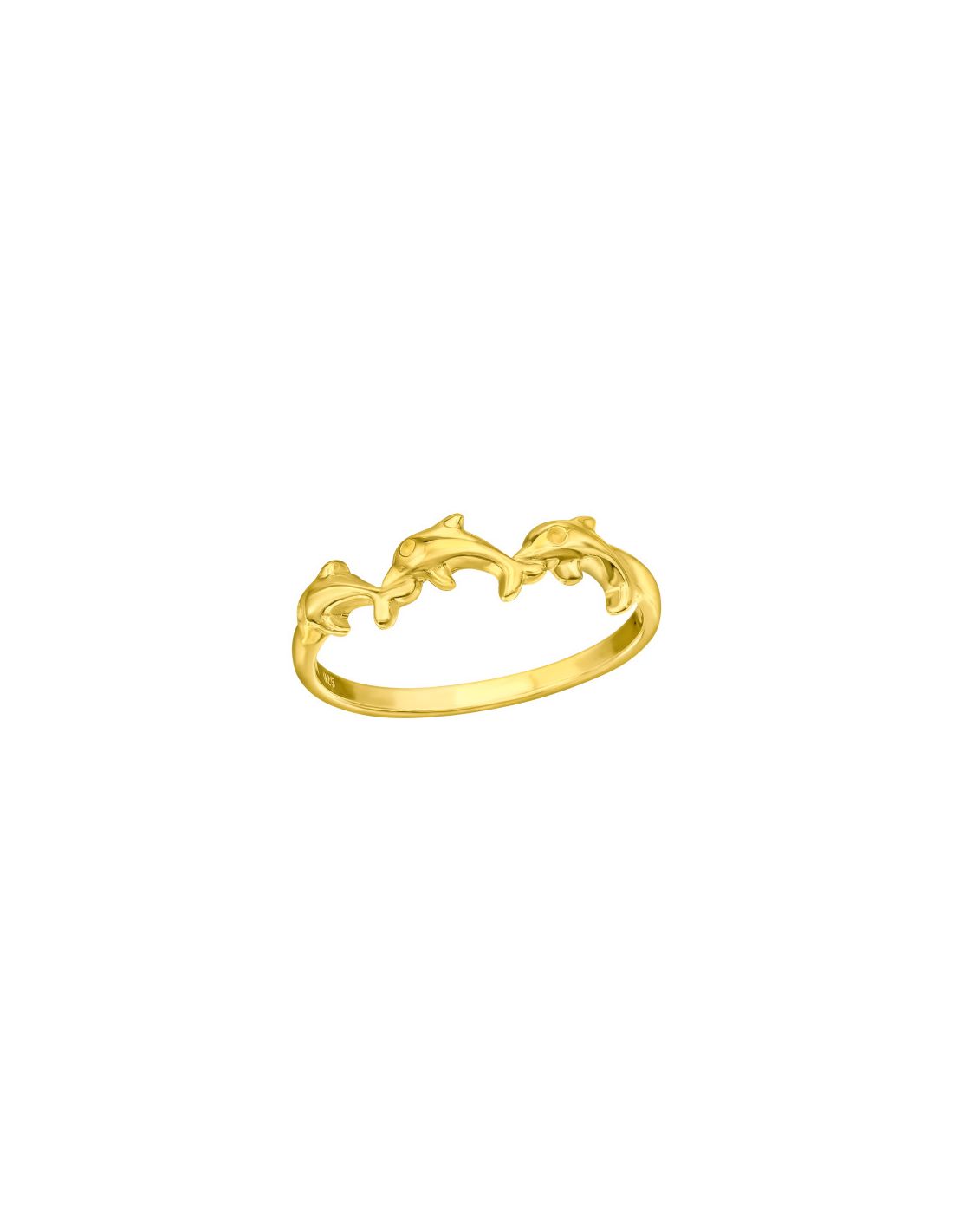 Anillo de plata 925 Dolphin Talla  6