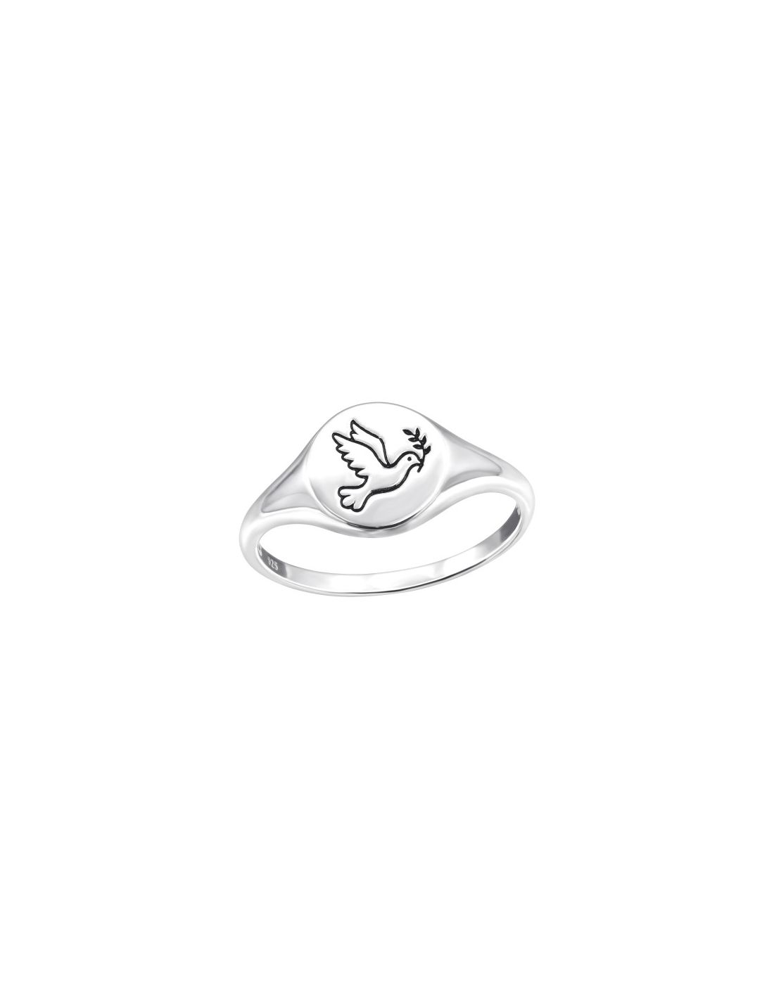 Anillo de plata 925 Bird Talla  6