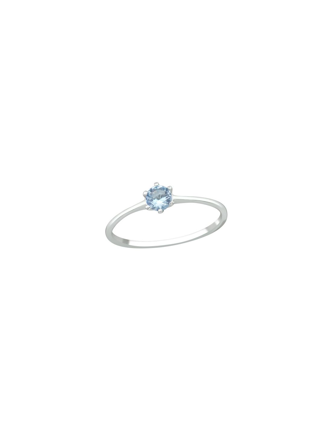 Anillo de plata 925 Solitaire Talla  6