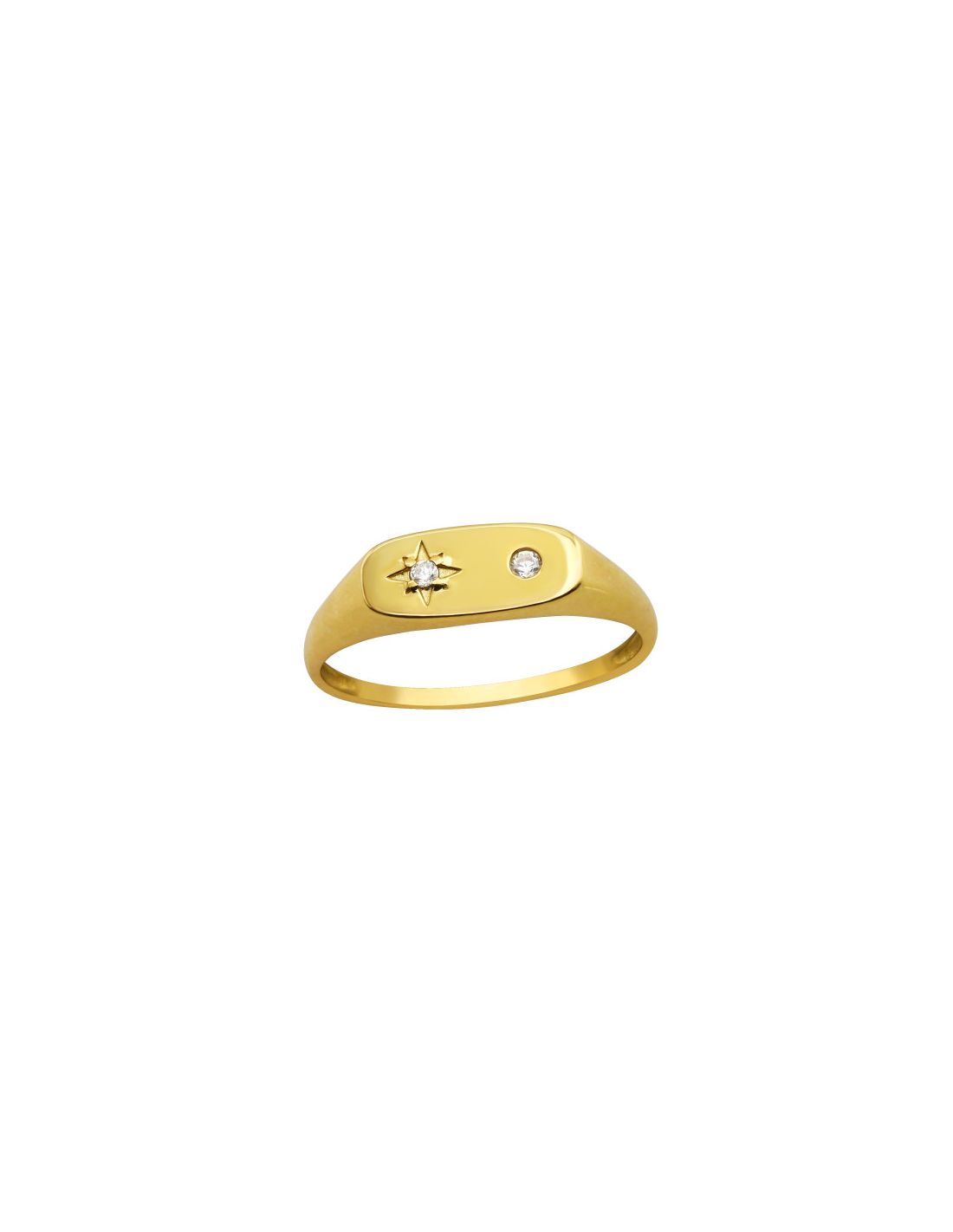 Anillo de plata 925 Geometric Talla  6