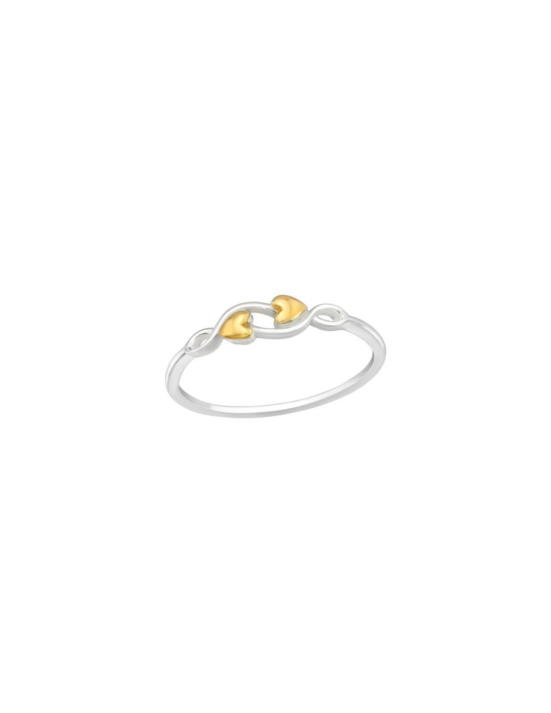 Anillo de plata 925 Hearts Talla  7