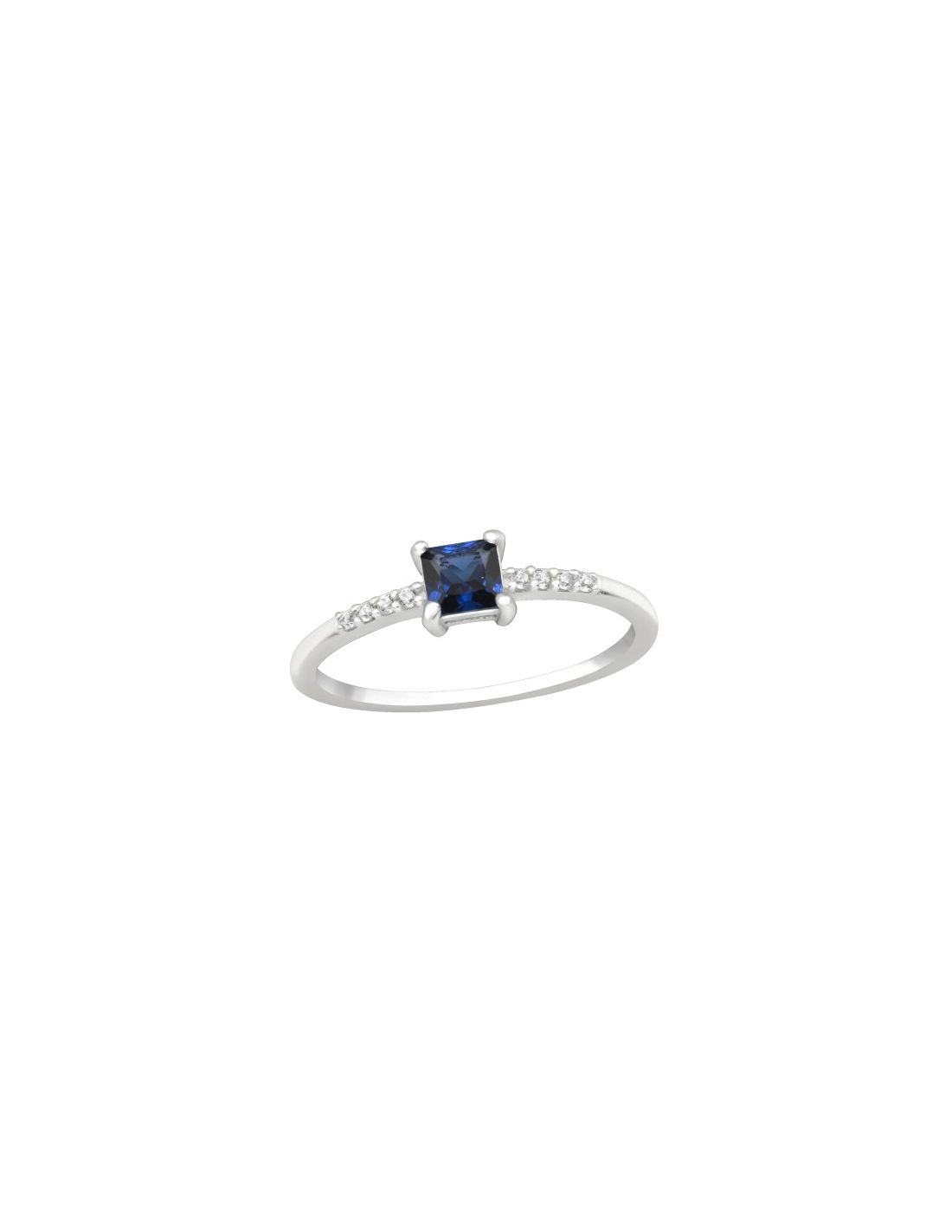 Anillo de plata 925 Solitaire Talla  7