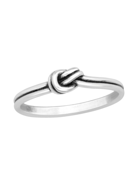 Anillo de plata 925 Knot...