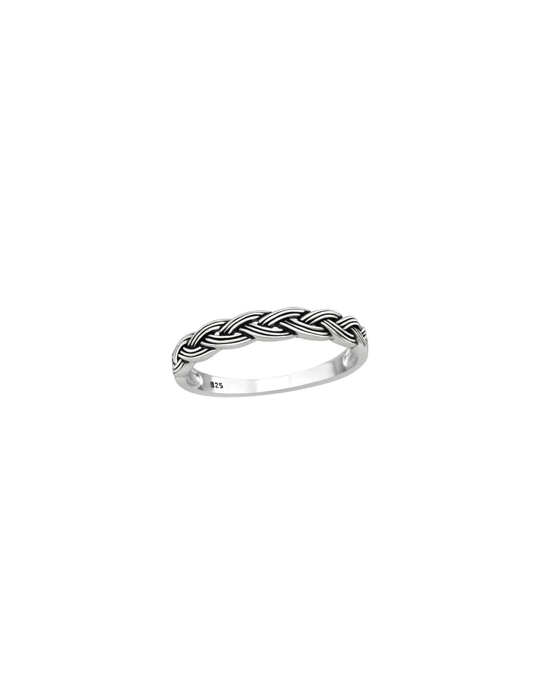 Anillo de plata 925 Patterned Talla  6