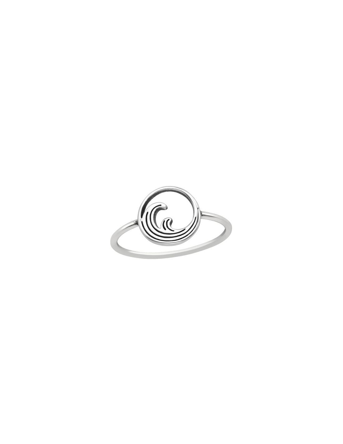 Anillo de plata 925 Wave Talla  7