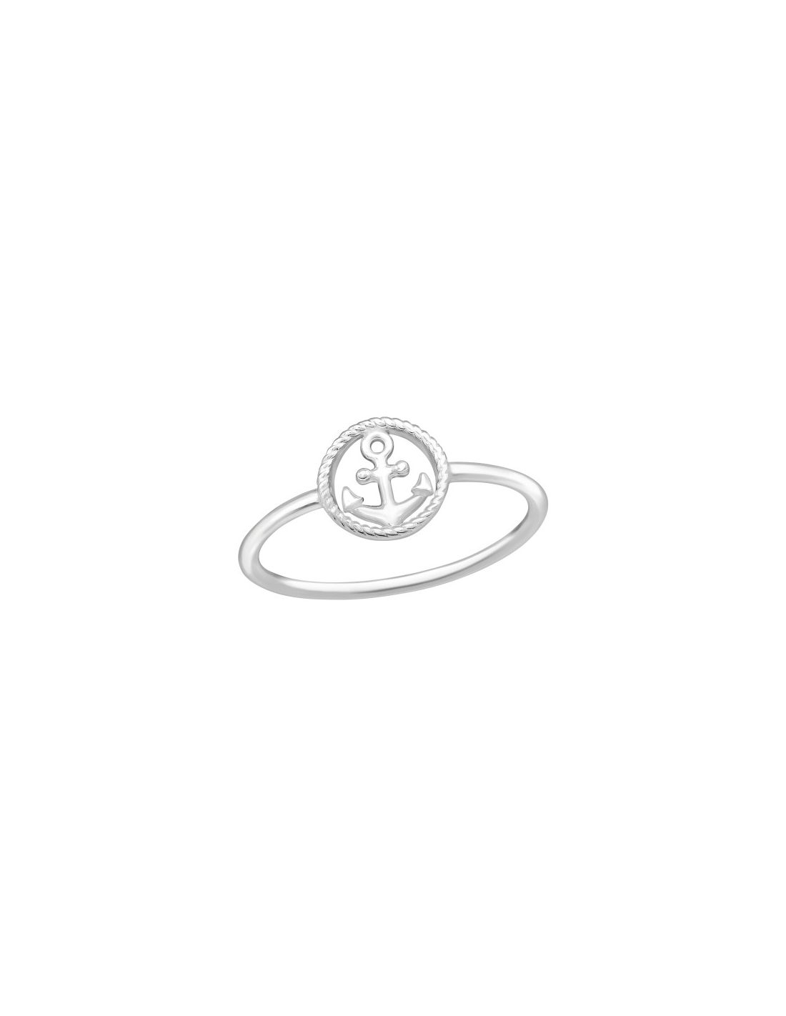 Anillo de plata 925 Anchor Talla  6