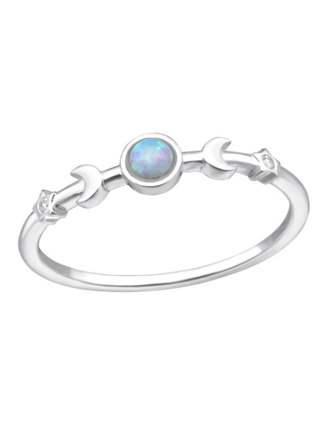 Anillo de plata 925 Moon...