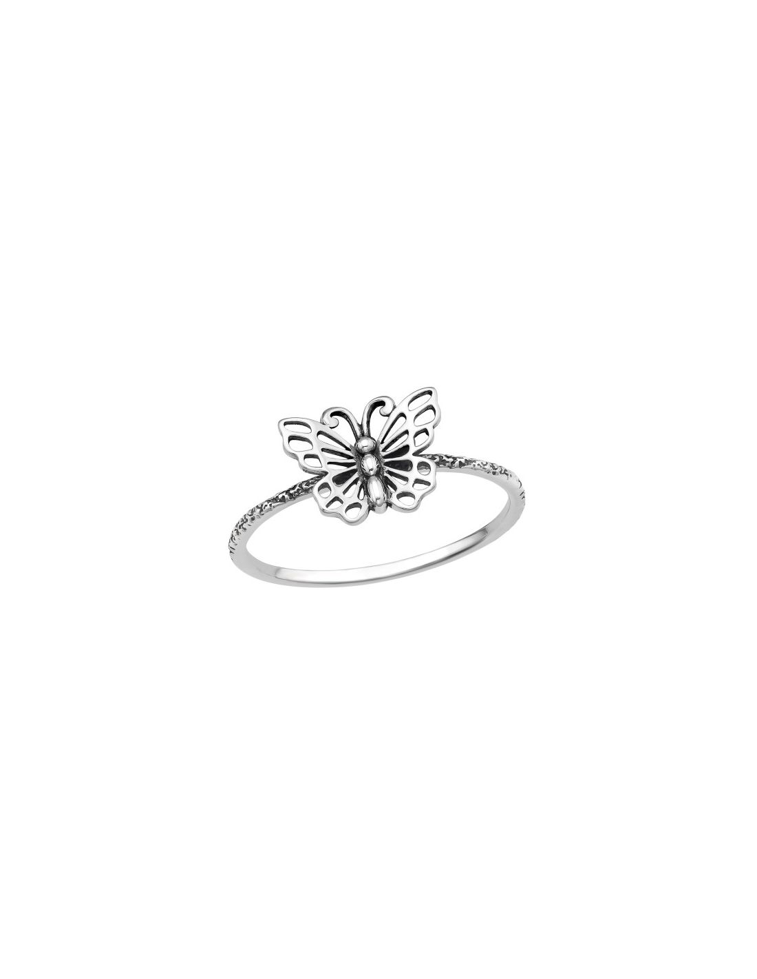 Anillo de plata 925 Butterfly Talla  8