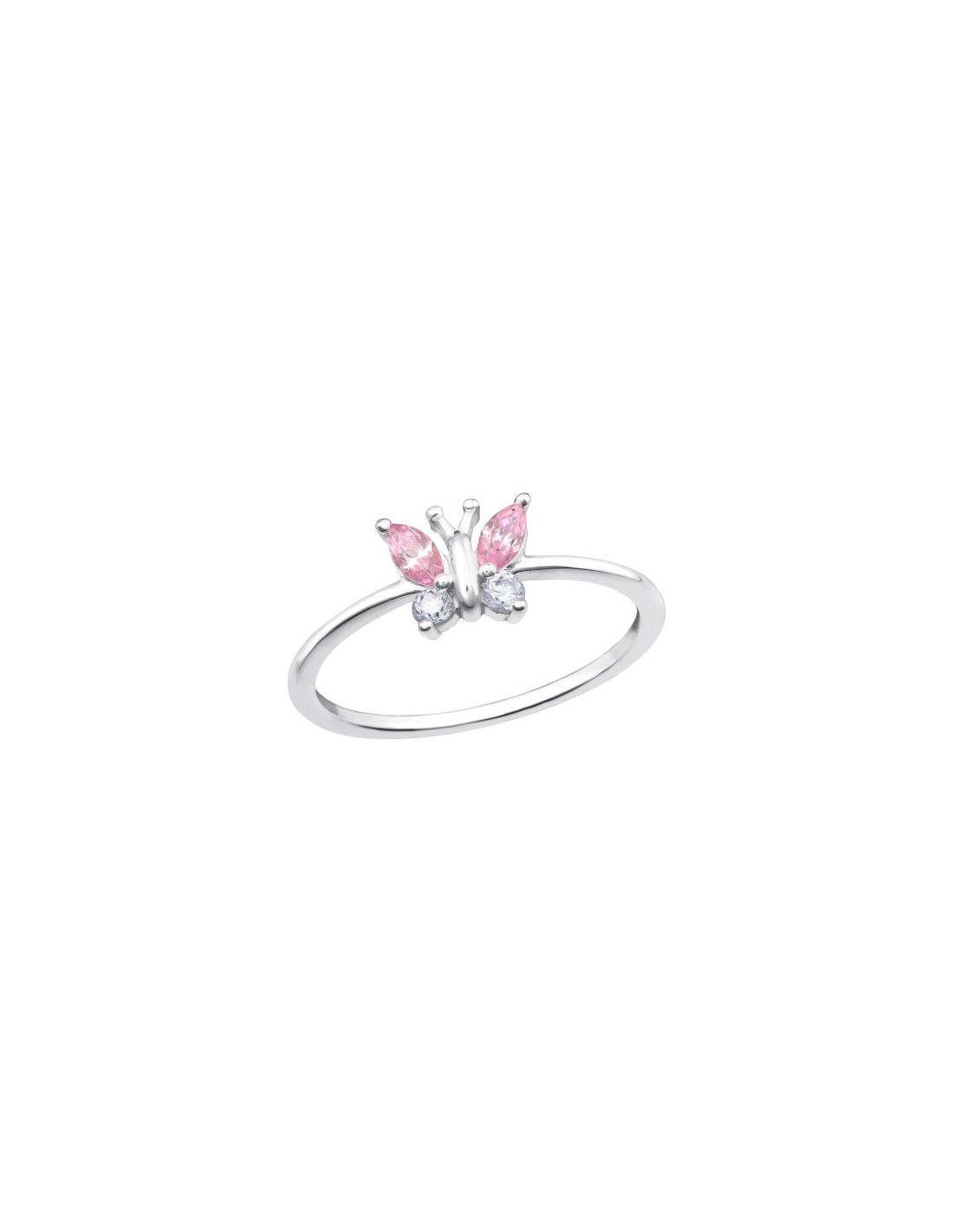 Anillo de plata 925 Butterfly Talla  7.5