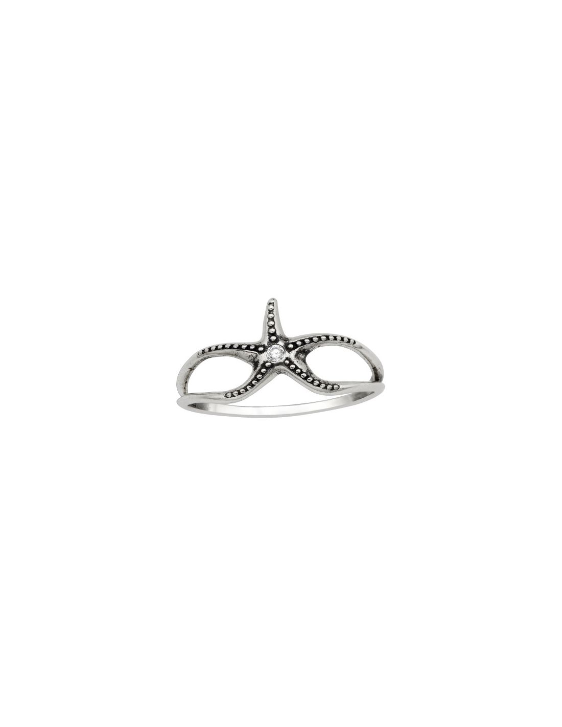 Anillo de plata 925 Starfish Talla  7
