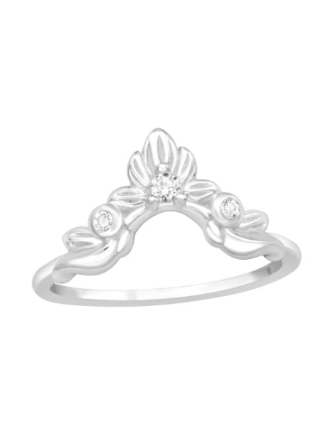 Anillo de plata 925 Leaves...