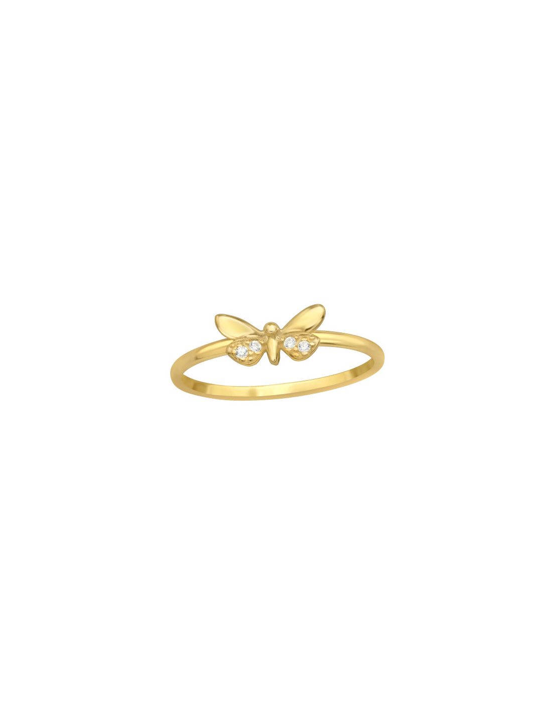 Anillo de plata 925 Butterfly Talla  6