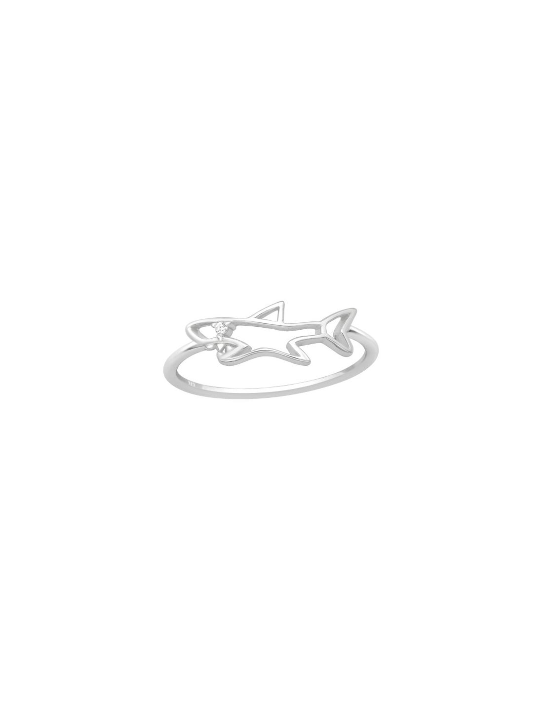 Anillo de plata 925 Shark Talla  5