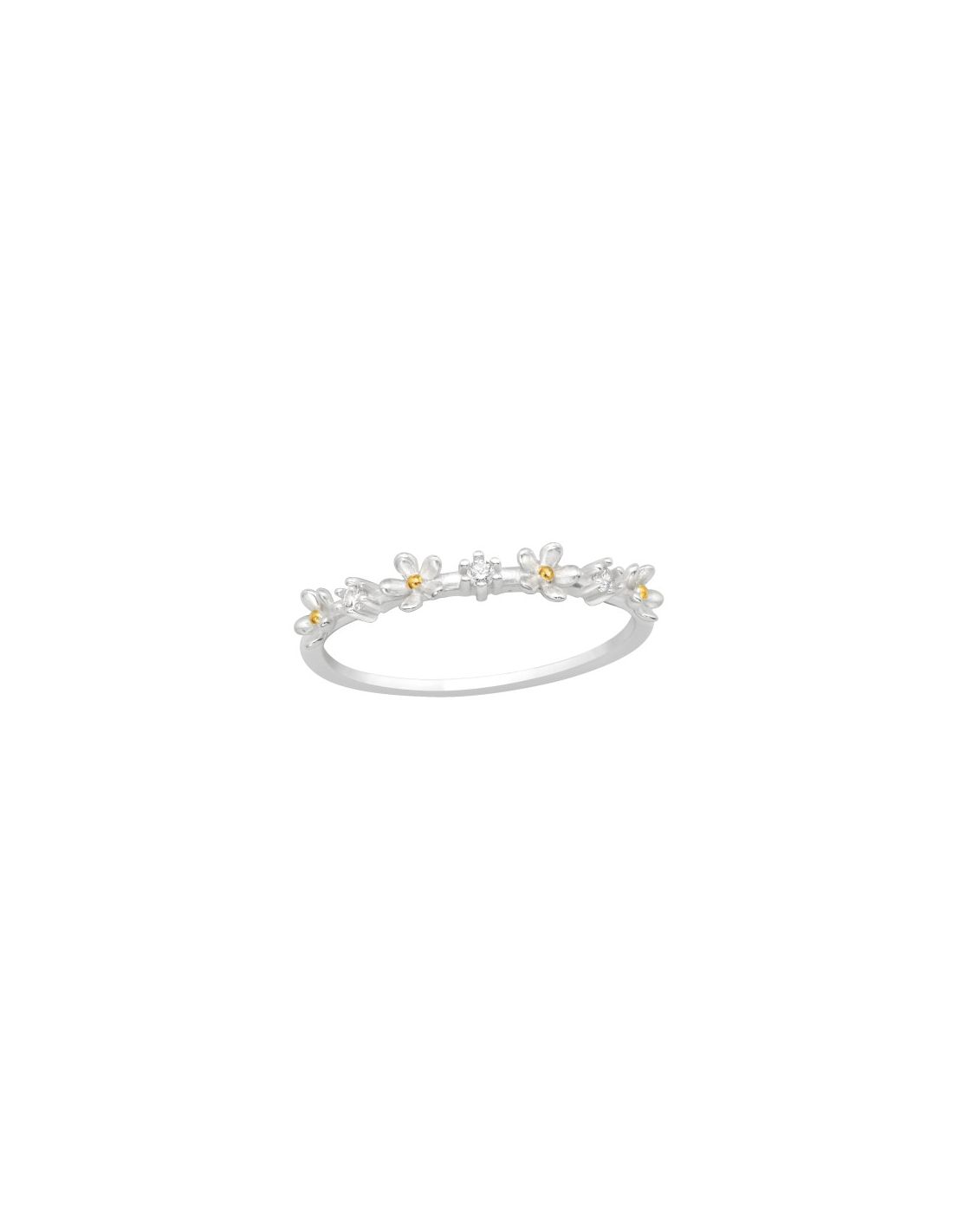 Anillo de plata 925 Daisies Talla  6