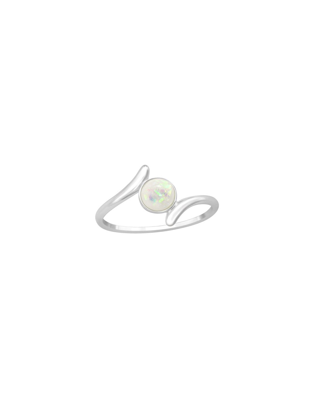 Anillo de plata 925 Bypass Talla  6