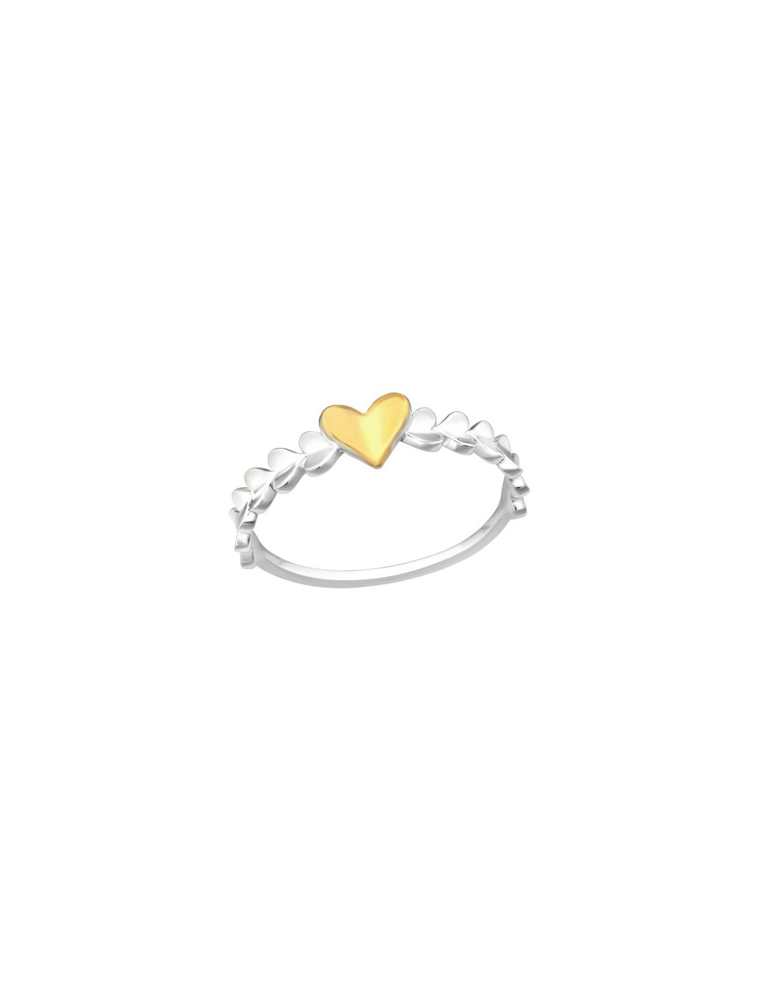 Anillo de plata 925 Hearts Talla  8