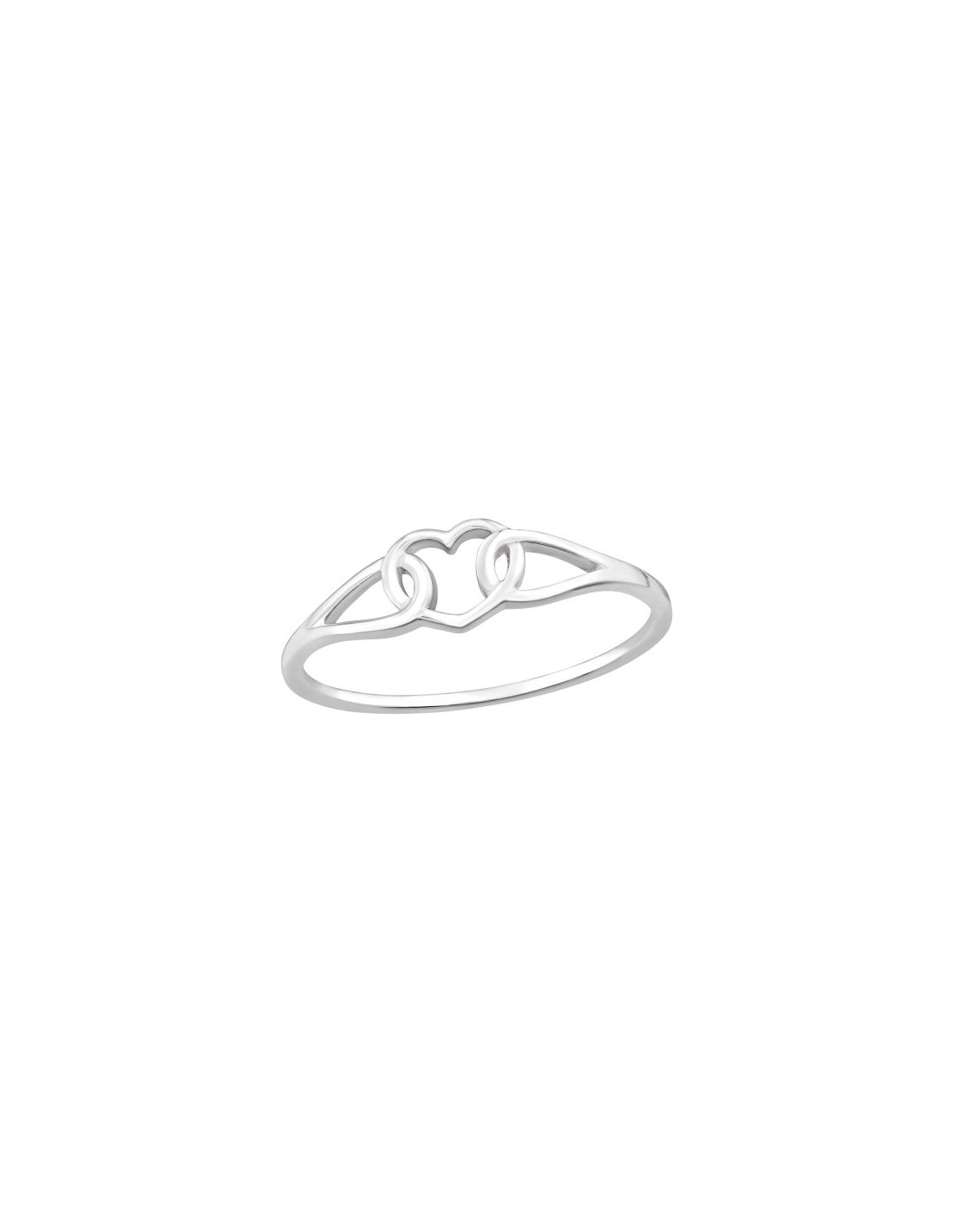 Anillo de plata 925 Heart Talla  6