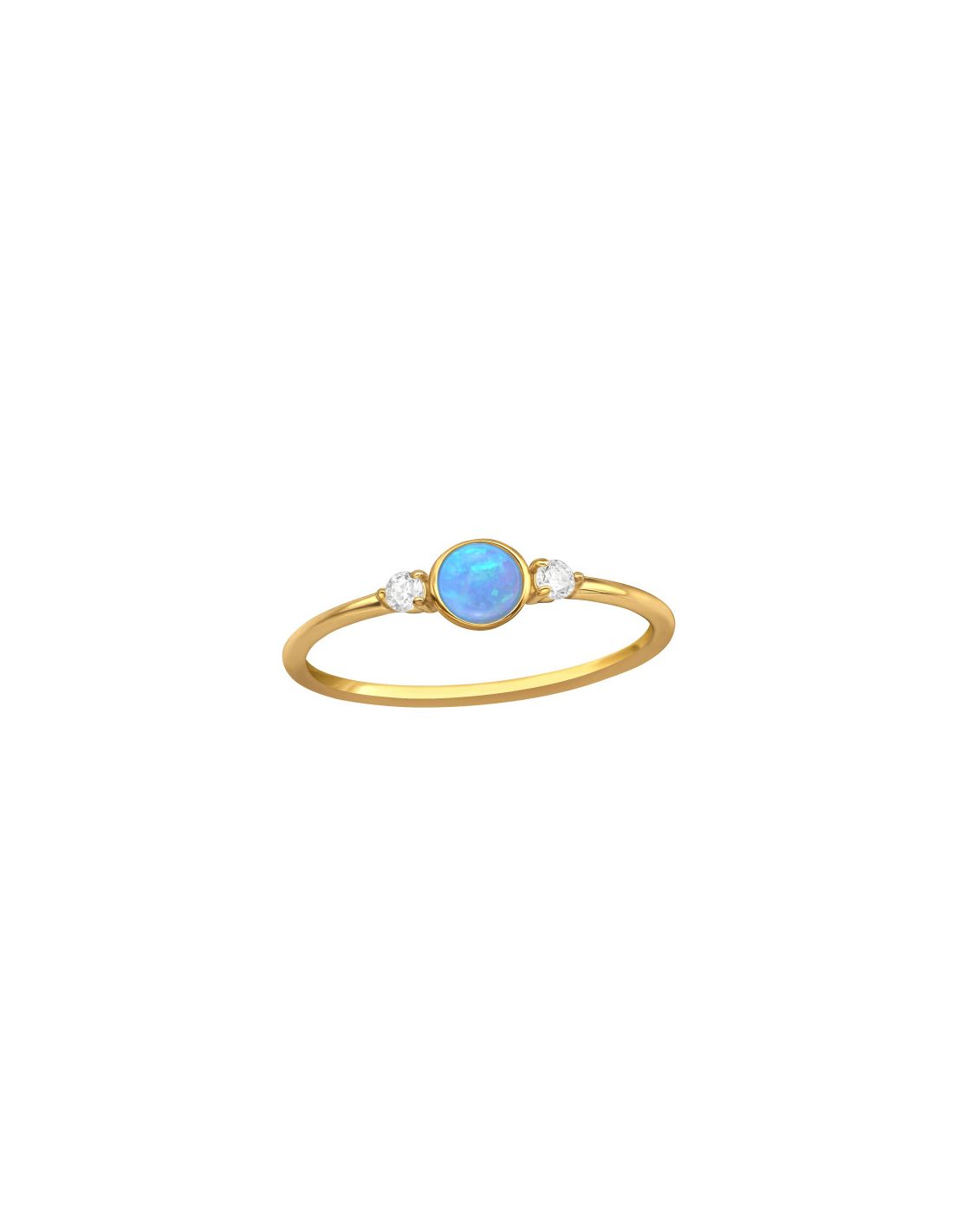 Anillo de plata 925 Round Talla  8