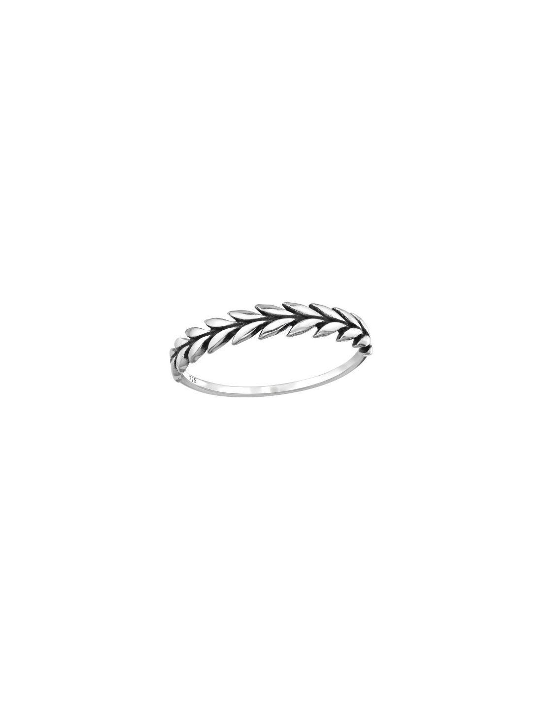 Anillo de plata 925 Braided Talla  8