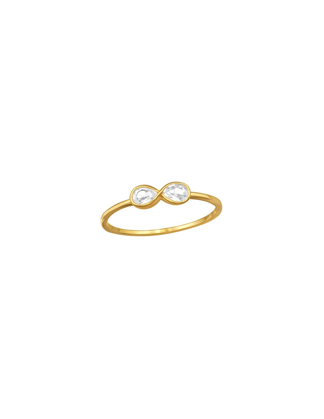 Anillo de plata 925 Infinity Talla  5