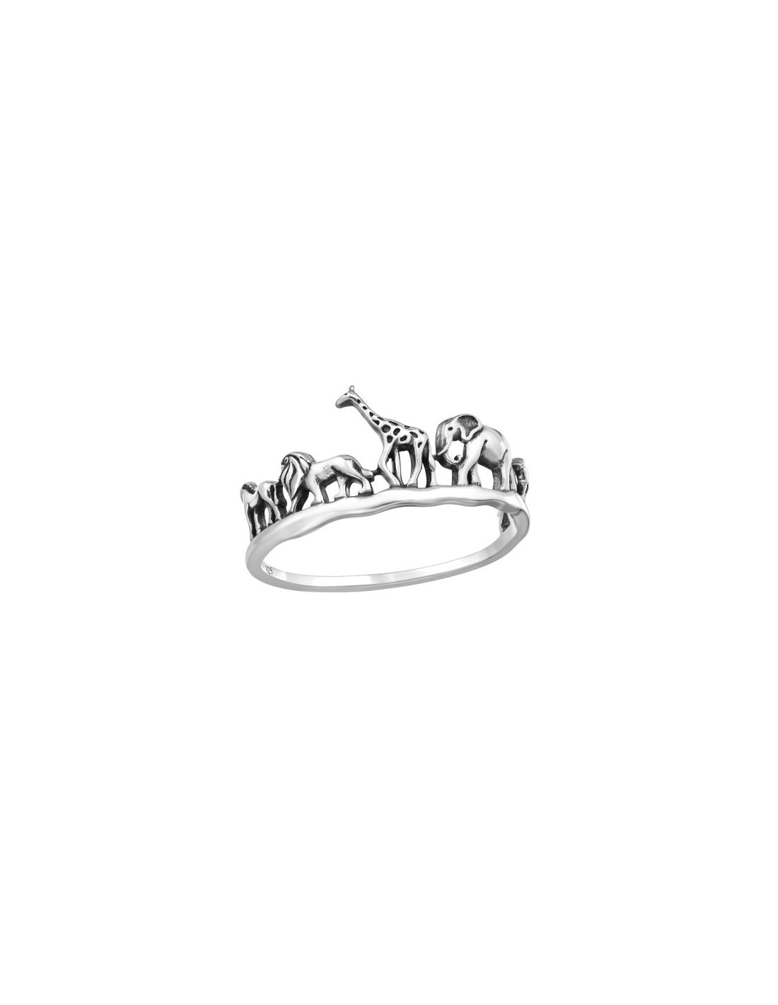 Anillo de plata 925 Animals Talla  7