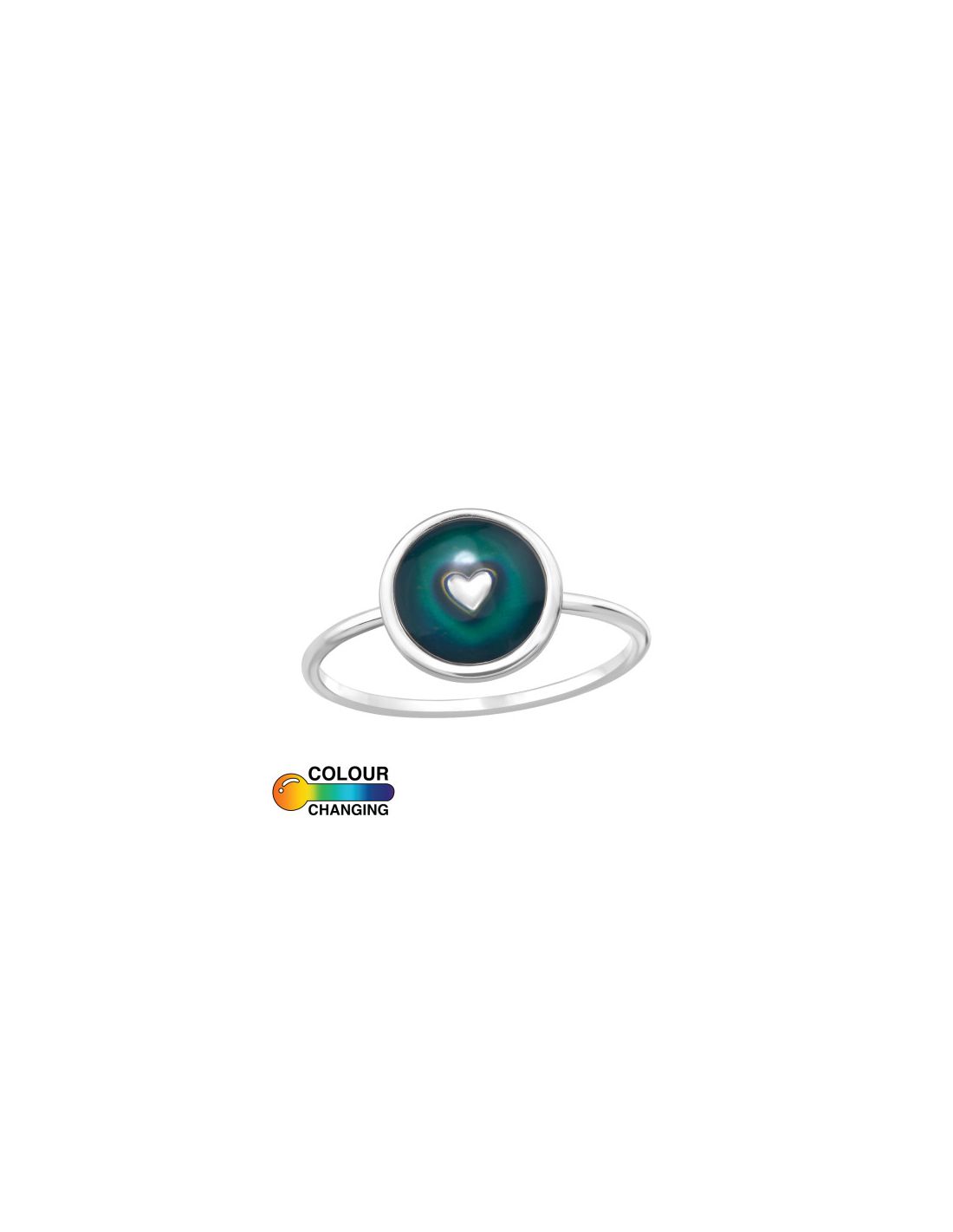 Anillo de plata 925 Heart Talla  7