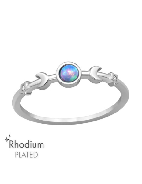 Anillo de plata 925 Triple...