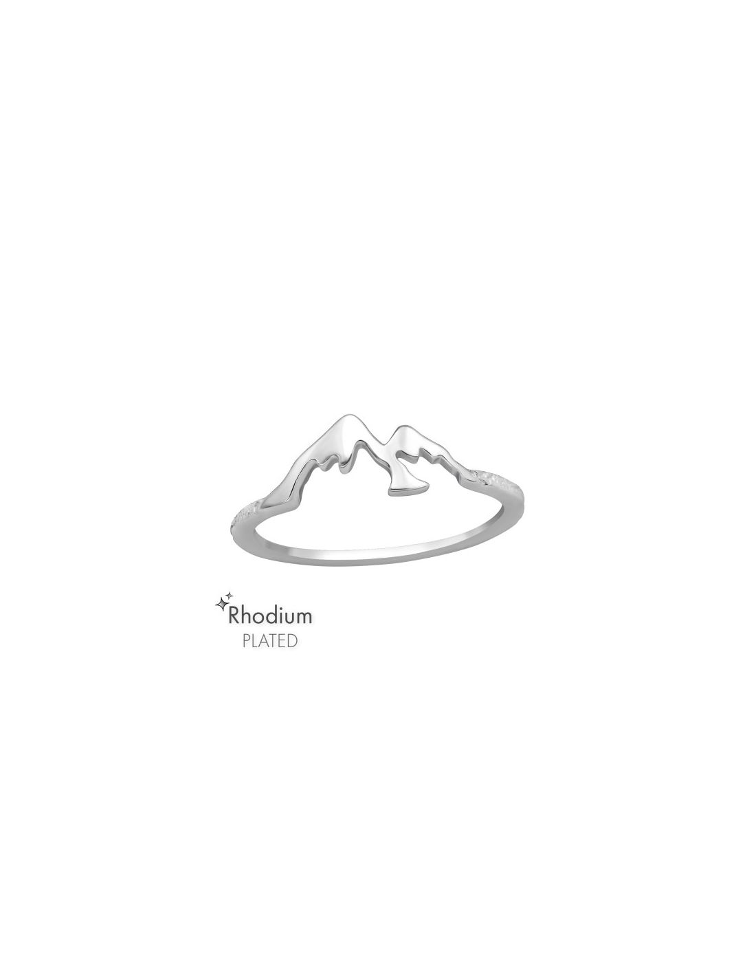 Anillo de plata 925 Mountain Talla  6