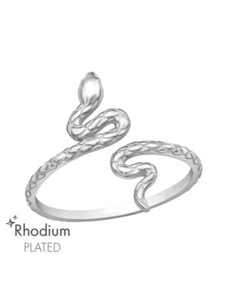 Anillo de plata 925 Snake...
