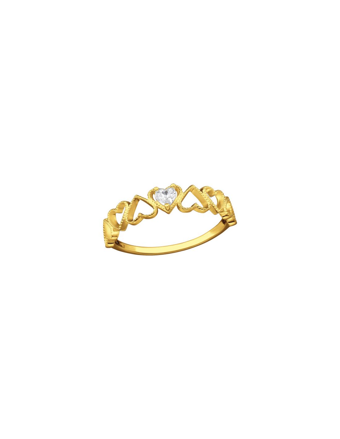 Anillo de plata 925 Eternity Heart...