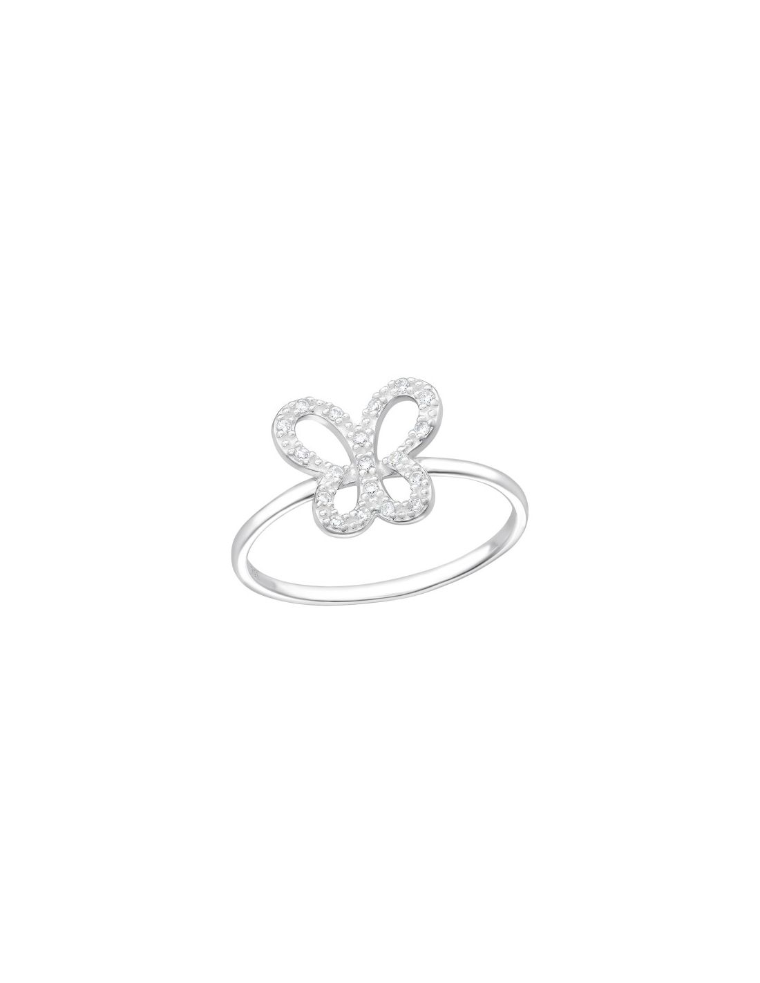 Anillo de plata 925 Butterfly Talla  7.5