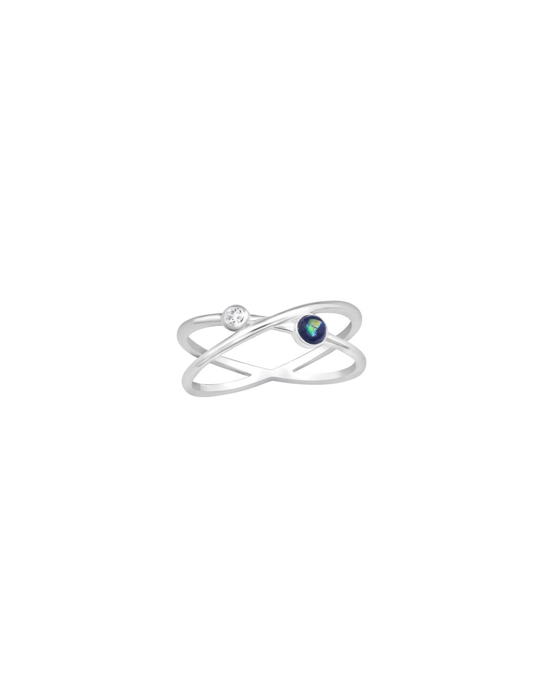 Anillo de plata 925 Cross Talla  6