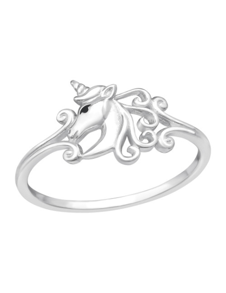 Anillo de plata 925 Horse...