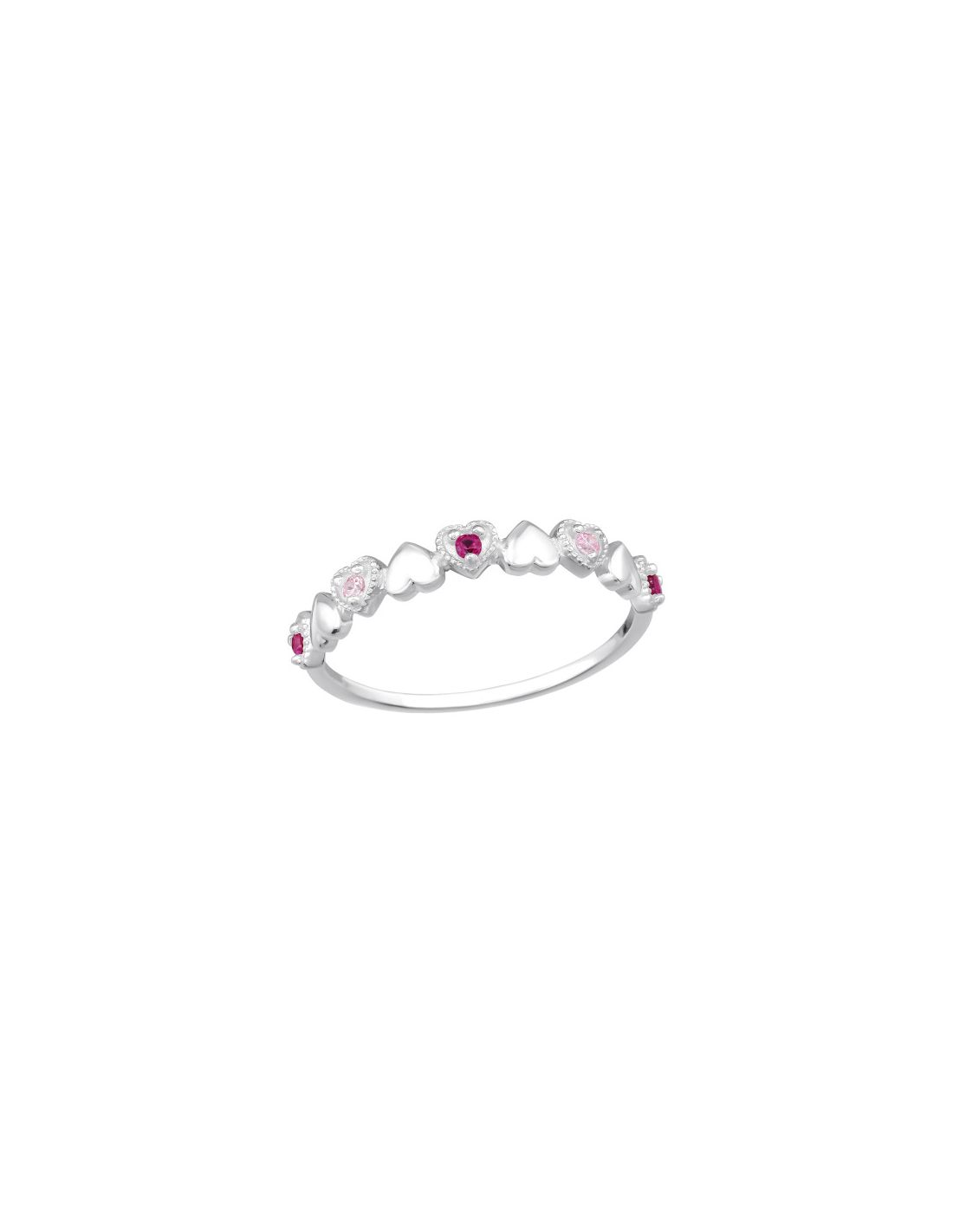 Anillo de plata 925 Heart Talla  5