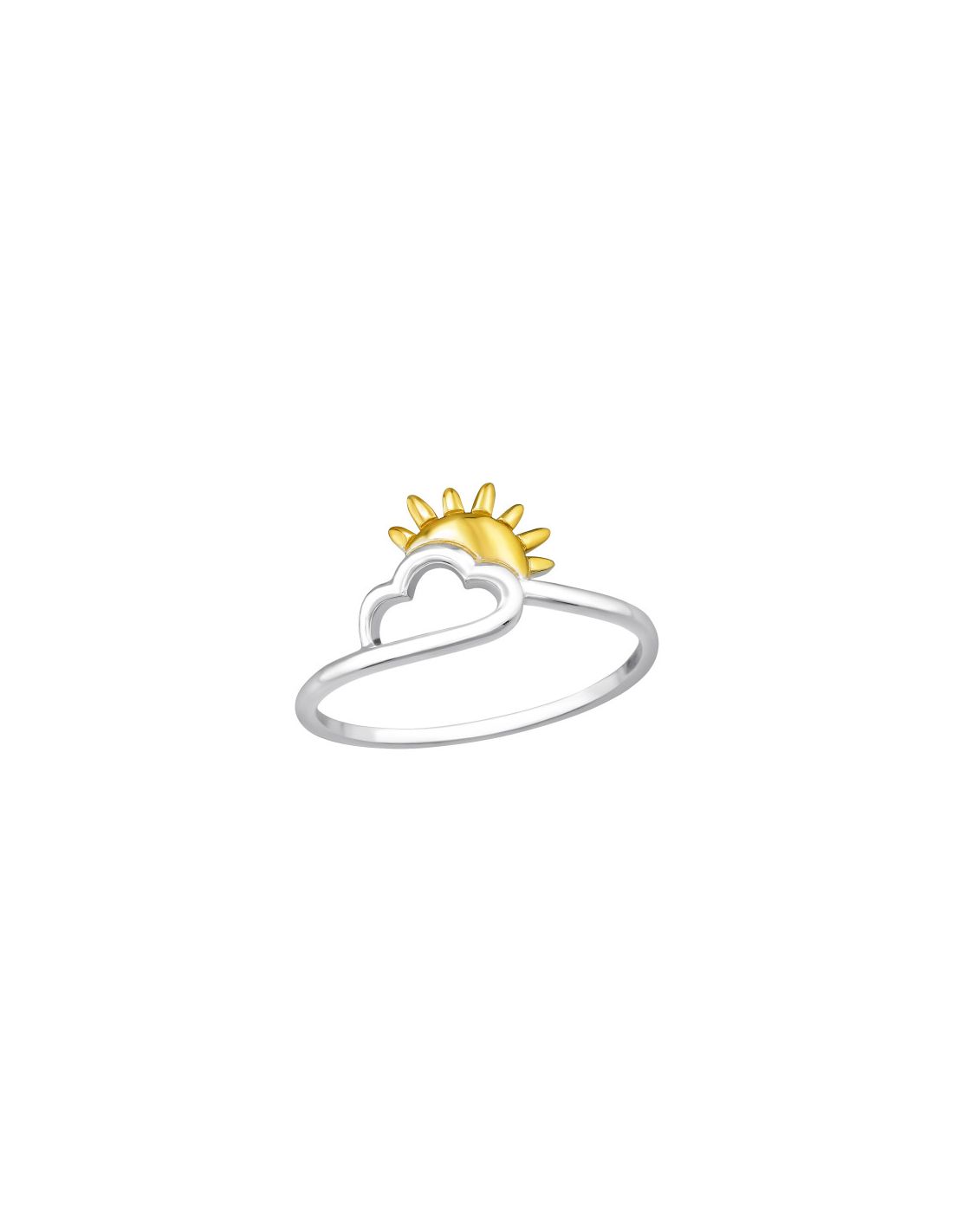 Anillo de plata 925 Clouded Sun Talla  8
