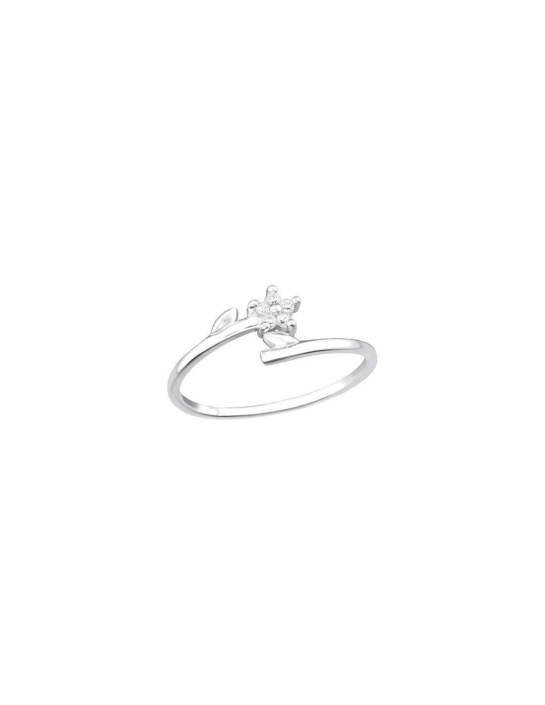 Anillo de plata 925 Flowers Talla  5