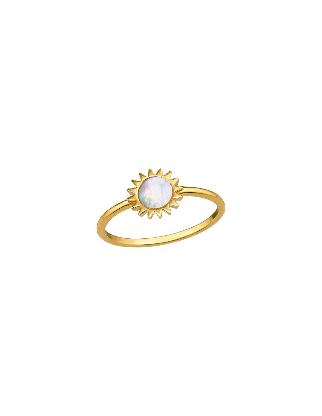 Anillo de plata 925 Sun Talla  8