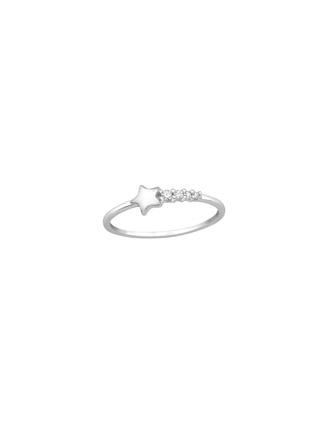 Anillo de plata 925 Star Talla  5