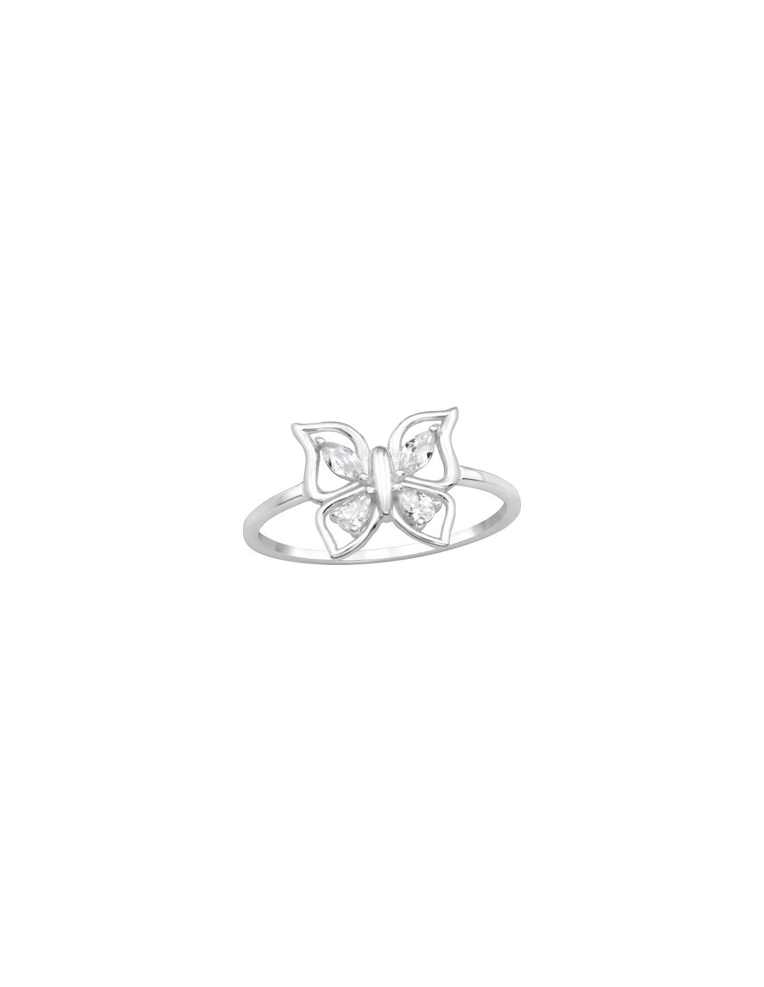 Anillo de plata 925 Butterfly Talla  6