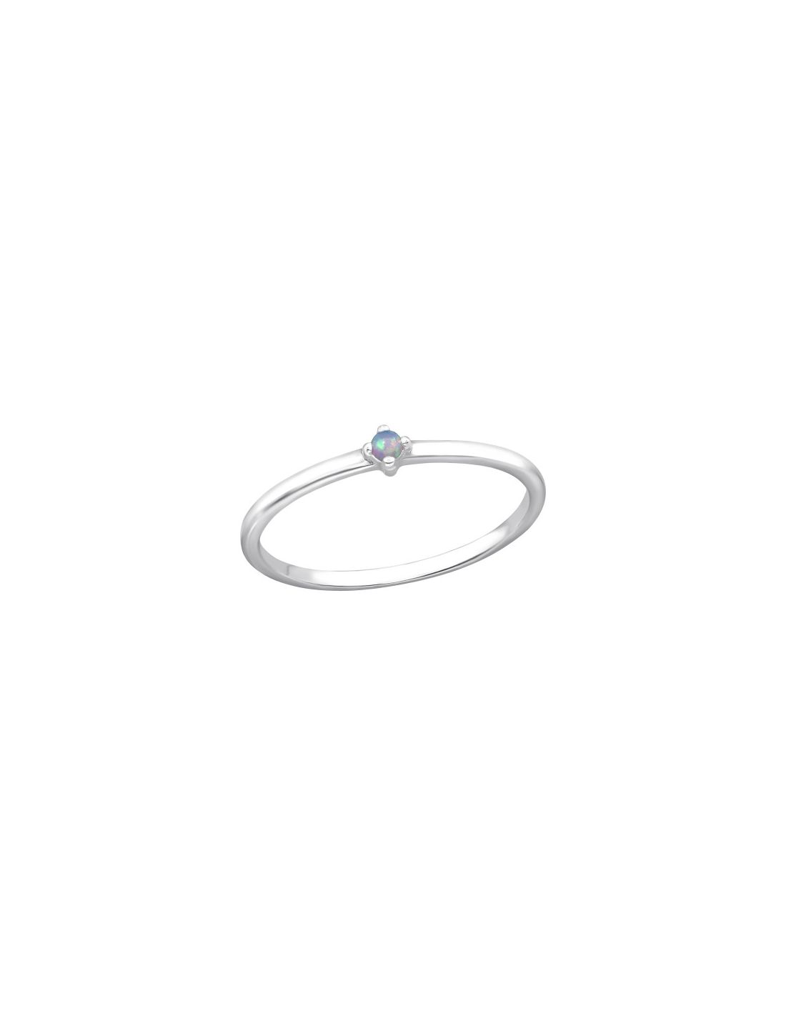 Anillo de plata 925 Round Talla  8