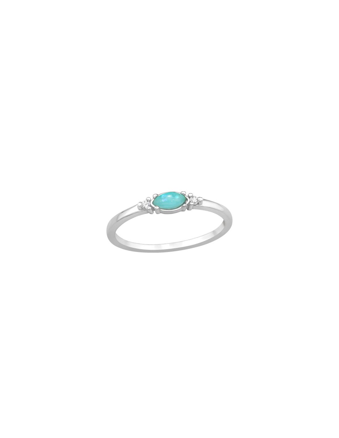 Anillo de plata 925 Marquise Talla  8