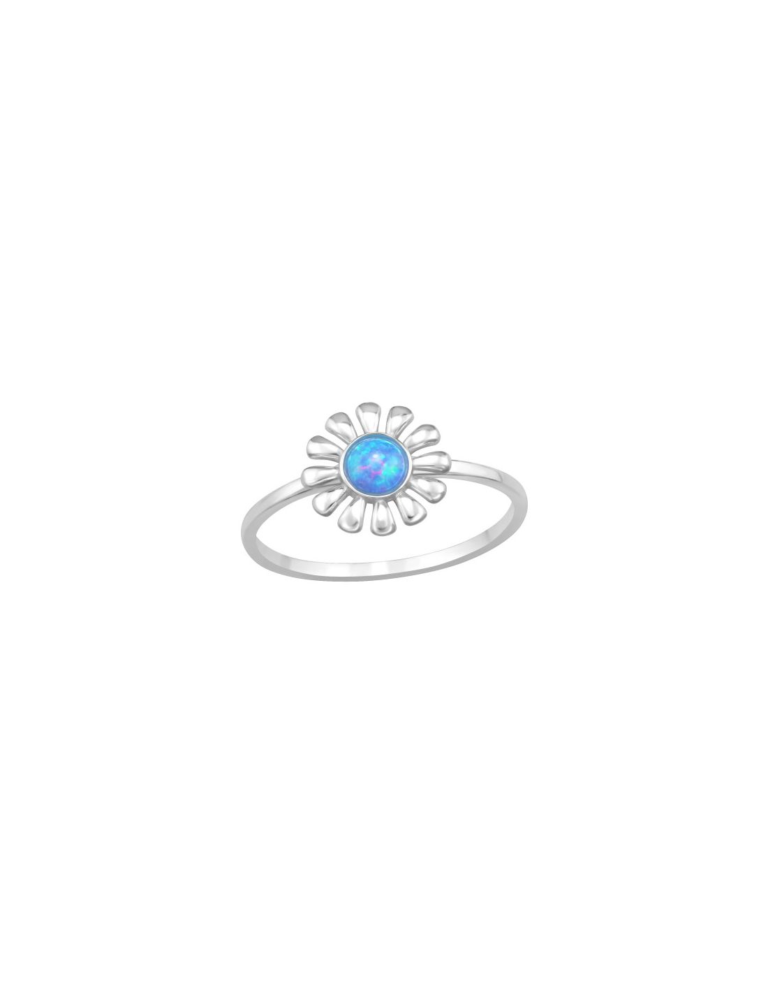 Anillo de plata 925 Flower Talla  5