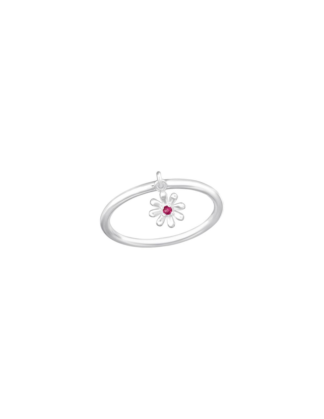 Anillo de plata 925 Flower Talla  5