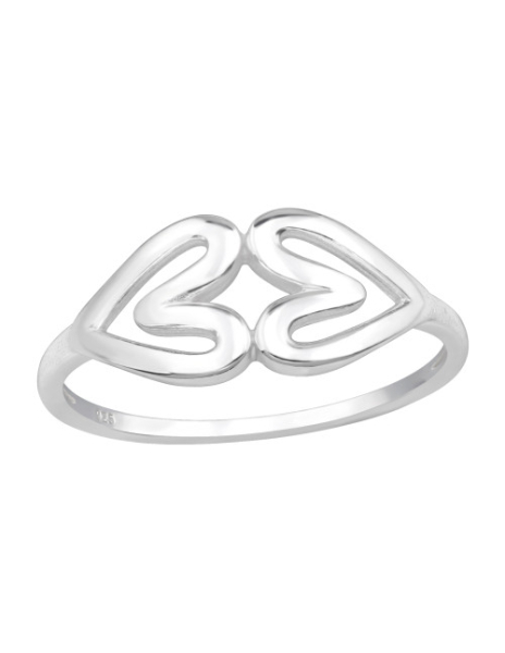 Anillo de plata 925 Double...