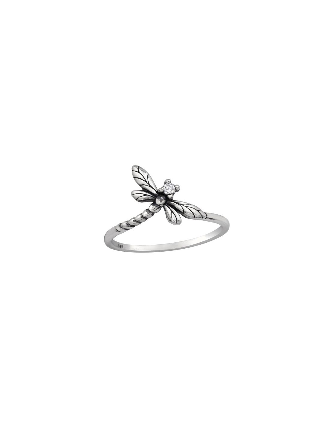 Anillo de plata 925 Dragonfly Talla  6